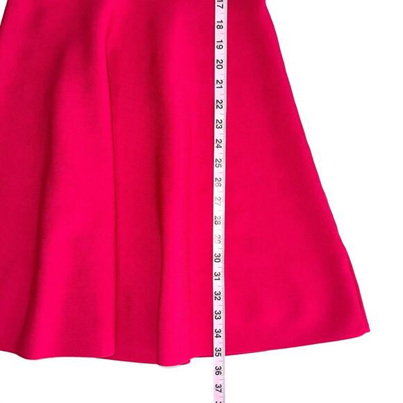 French Connection Rose Magenta Haze Pink Fit & Flare Dress Size 6 - Picture 12 of 12